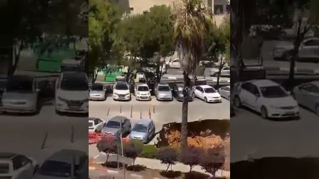 7 июня 2021 Иерусалим. Обрушение автомобильной парковки больницы Шаарей Цедек. смотреть онлайн