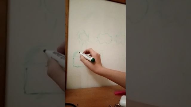 Как нарисовать домик в лесу?? А я скажу легко и просто!!! смотреть онлайн