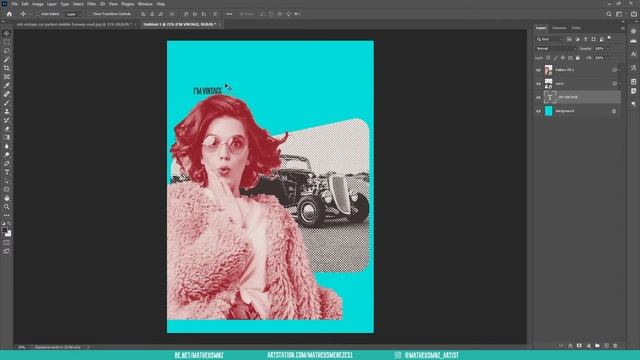 Efeito Retrô halftone no Photoshop. #Tutorial смотреть онлайн
