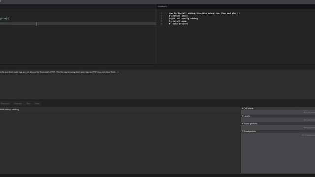 how to install xdebug php brackets Runtime Debug :P смотреть онлайн