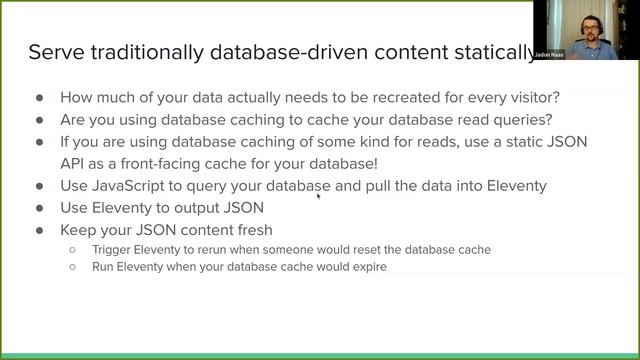 Ep: 10: Static JSON API's with Jadon Naas смотреть онлайн