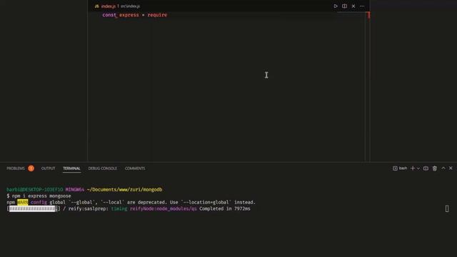 Using MongoDb Express 1 смотреть онлайн