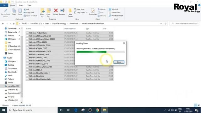 How To Download And Install Helvetica Neue Font || How To Install Fonts In Windows PC смотреть онлайн