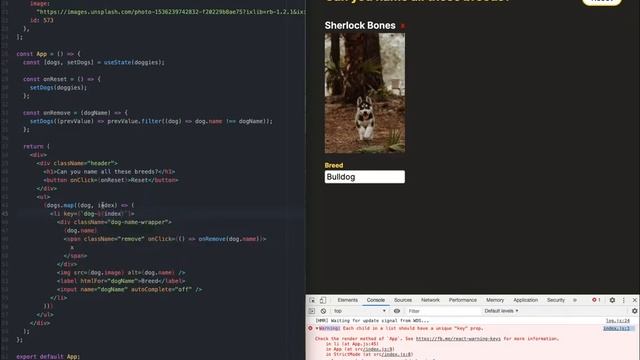 The KEY to rendering an array of items | #RoastMyReact ⚛️ смотреть онлайн