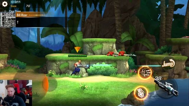 Лучшая игра из далекого детства I contra returns gameplay + обзор (android и ios ) смотреть онлайн