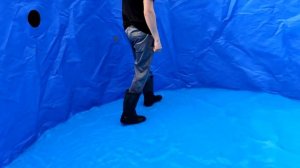 Сборка каркасного бассейна Summer Escapes 366х132