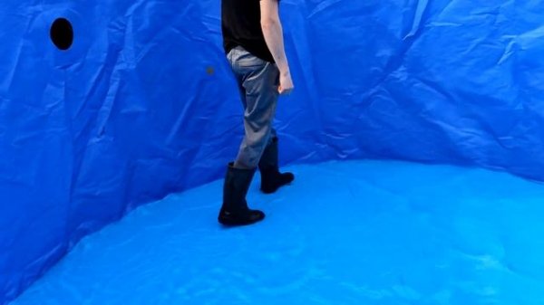 Сборка каркасного бассейна Summer Escapes 366х132