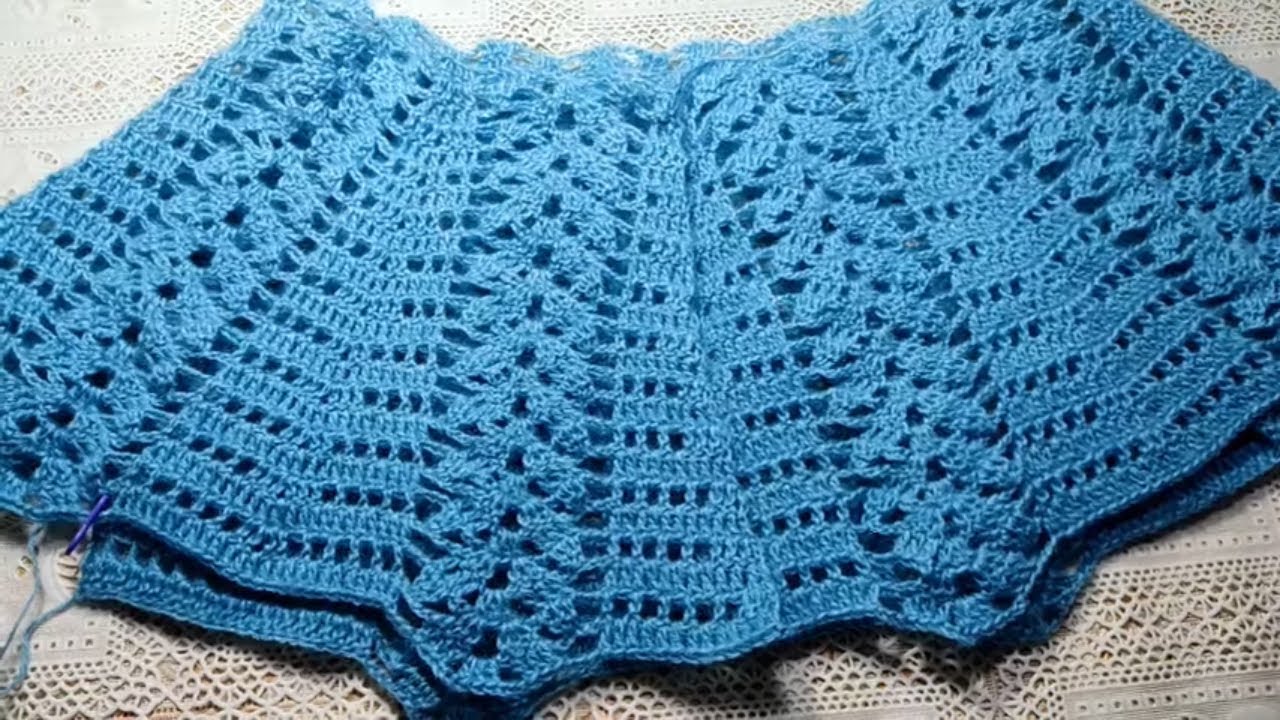 Кардиган крючком с круглой кокеткой .Азиатский росток и подрезы.2 часть. смотреть онлайн