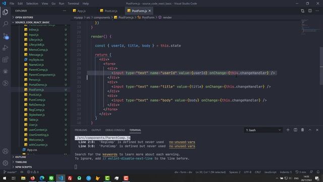 React Basic EP 43 HTTP Post Request смотреть онлайн