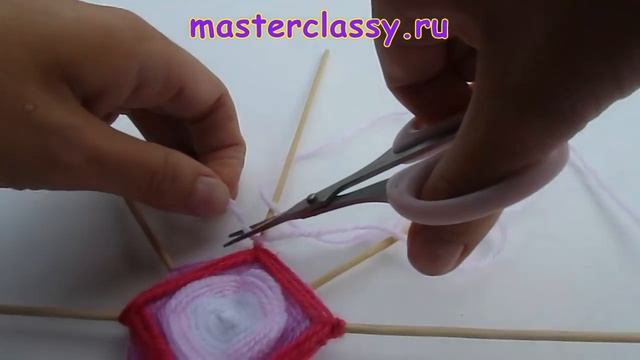 Мандала из ниток своими руками: видео урок смотреть онлайн