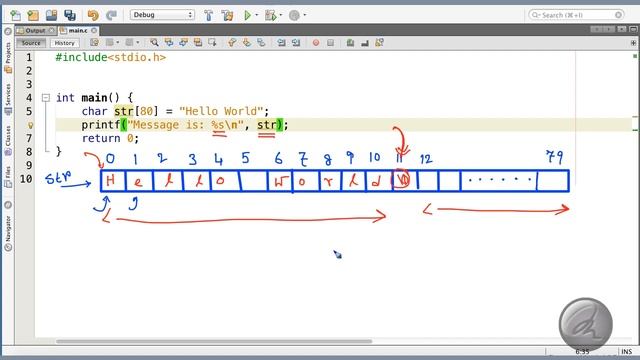 049 Introduction to string using character array for storing string смотреть онлайн