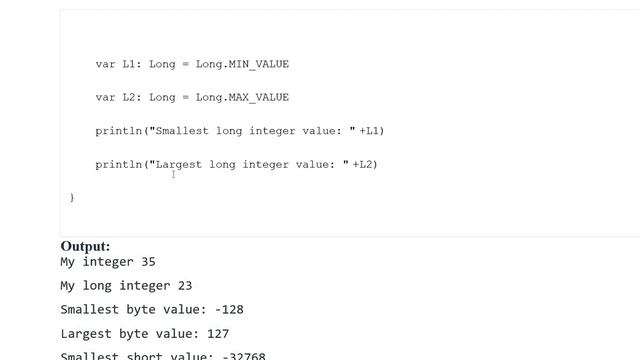 Kotlin | Data Types смотреть онлайн