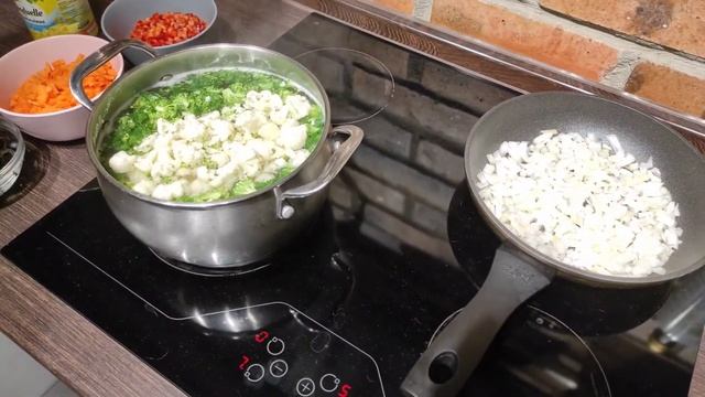 Овощной суп. Густой и ароматный.