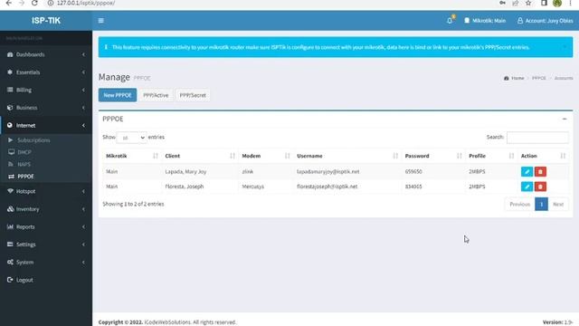 ISPTik Version 1.9 Mikrotik Billing and Inventory System Ft. Multiple Mikrotik Support смотреть онлайн