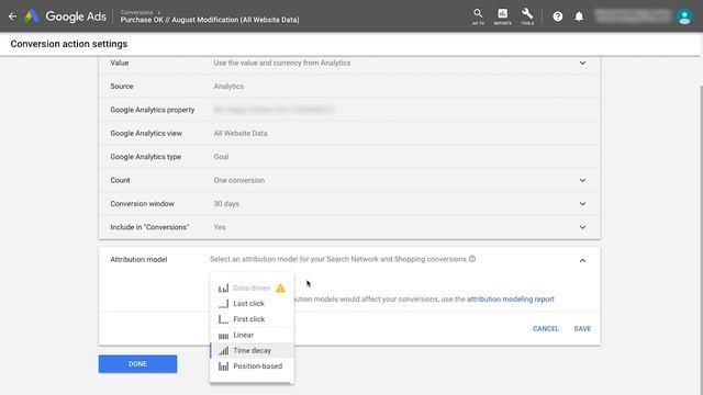 #GoogleAdsTutorials Изменение модели атрибуции и анализ отчетов смотреть онлайн