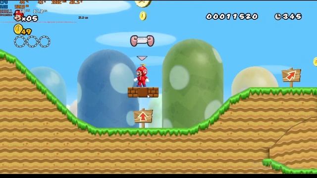 WII Emulation on an intel i3 4160 (New Super Mario) смотреть онлайн