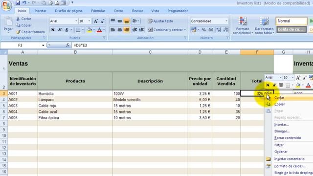 Tutorial Excel (Cap. 50) Inventario y Stock смотреть онлайн