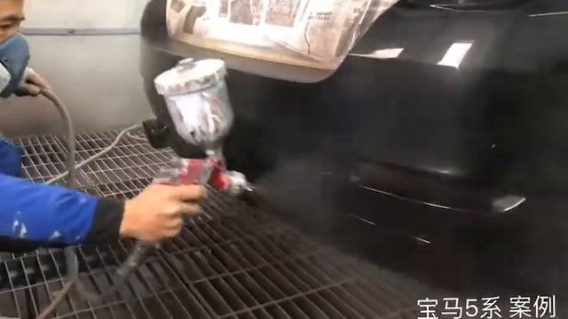 spray gun video car base painting смотреть онлайн