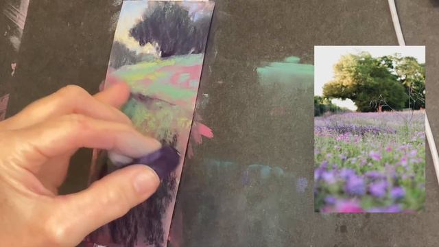 Have You Tried Using Mineral Spirits with Soft Pastels - REAL TIME Painting Tutorial смотреть онлайн