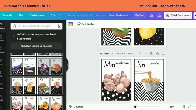 Cara Cepat Membuat Flashcard di Canva смотреть онлайн