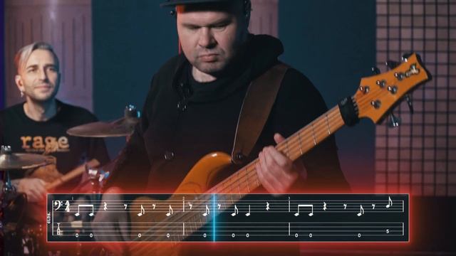 Как придумать партию БАСА по барабанному биту в стиле РОК ft. Михаил Козодаев смотреть онлайн