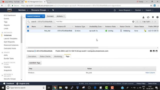 Amazon (AWS) Video -3 Launch a Windows Instance on AWS(Amazon web services)| EC2 Windows Instance смотреть онлайн