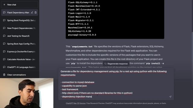 Curso para usar ChatGPT como Programador - Python requirements.txt #12 смотреть онлайн