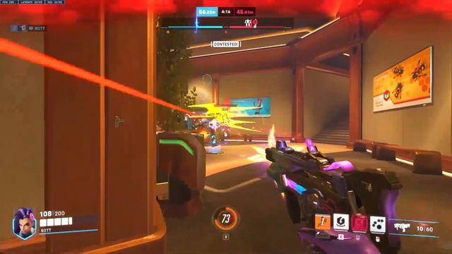 WHAT PRO SOMBRA LOOKS LIKE IN OW 2 - EQO BOT! POTG! [ OVERWATCH 2 SEASON 4 TOP 500 ] смотреть онлайн