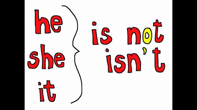 Present Simple "To Be" Negative (Not) Song - Rockin' English смотреть онлайн