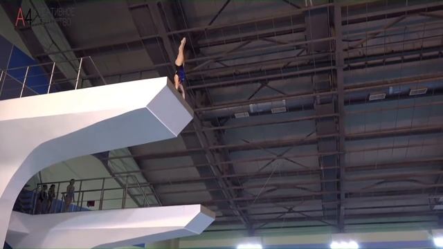 Прыжки в воду, обзор Кубка СПб 2016 Ольга Быковская - 2 место смотреть онлайн