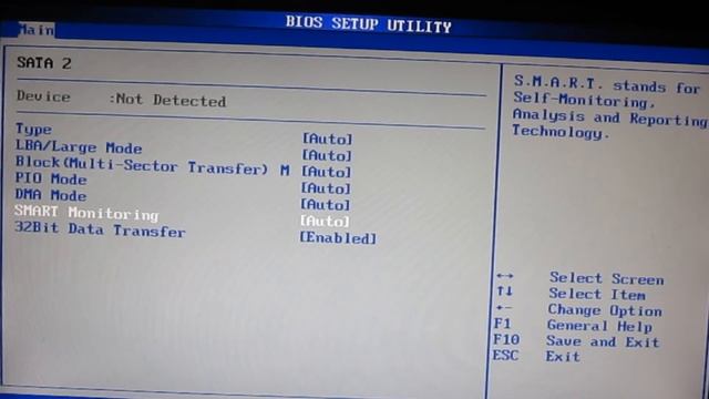 Ошибка жесткого диска Hard Disk:S.M.A.R.T. Status BAD, Backup and Replace смотреть онлайн