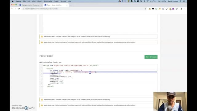Create an auto-type animation in Webflow! смотреть онлайн