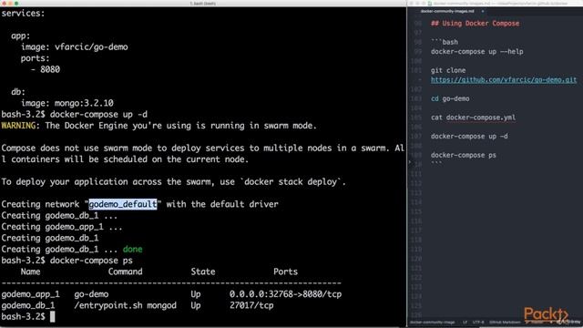 3 Using Docker Compose смотреть онлайн