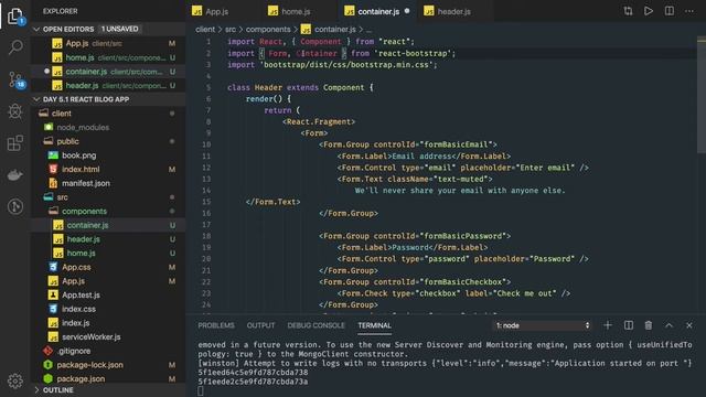 React Blog Application Part 2 #43 смотреть онлайн