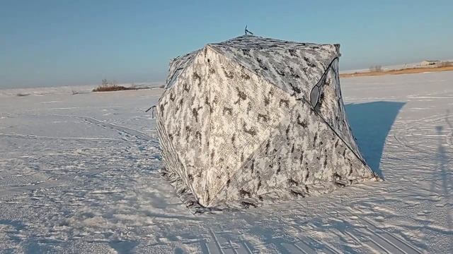 зимняя рыбалка. обкатка палатки куб смотреть онлайн