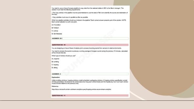 DP-203 Exam Dumps: Pass Your Test Instantly WITH DumpsBoss смотреть онлайн