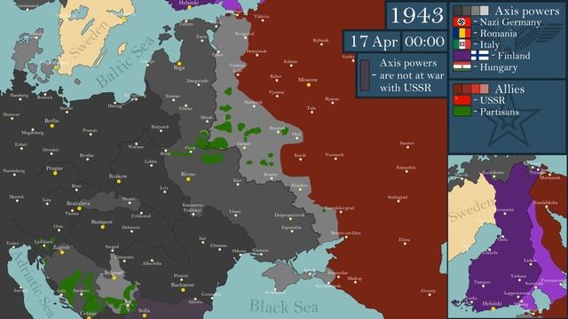 Great Patriotic War / WW2/ Eastern Front (1941-1945) - Every Day to Victory of USSR under fascism смотреть онлайн