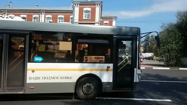 Раменский ЛиАЗ-4292.60 Перекраска Наше Подмосковье смотреть онлайн
