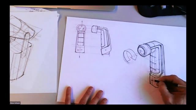 Product Thumbnail Sketch to a Perspective and Feature View Drawing - Week11 смотреть онлайн