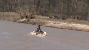 Катамаран из пенопласта