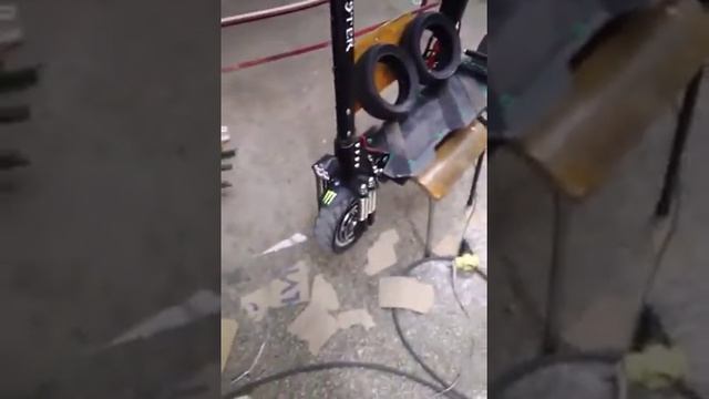 FLJ t11 new tires 10/3 6inch tubeless! смотреть онлайн