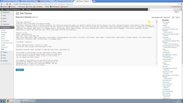 Wordpress 3.7.1 Responsive theme - Removing "Blog Archives" from categories (1080p) смотреть онлайн