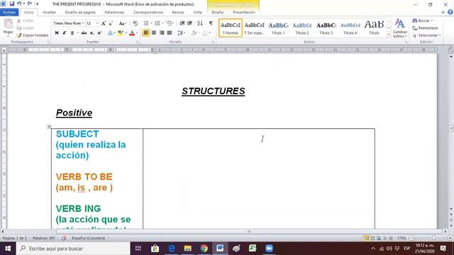 9B CLASS - APRIL 21 - PRESENT PROGRESSIVE (POSITIVE, NEGATIVE AND YES / NO QUESTIONS) смотреть онлайн