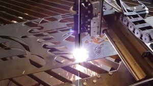 Станок чпу плазменной резки 1250х2500мм (первый тестовый запуск) 20.06.2018