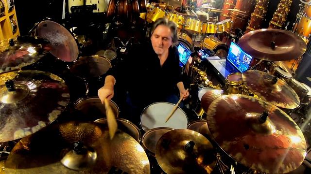 Todd Sucherman "His Mind's Universe" recording session from "Spatium & Tempus" by Alta Forma смотреть онлайн