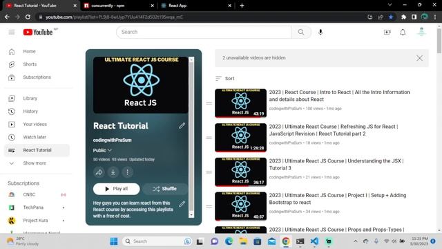 2023 | Ultimate React JS Course | iNotebook React Project Setup смотреть онлайн