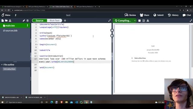 How to Make References/Citations in Overleaf смотреть онлайн