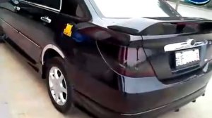 Обзор тюнинга черного BYD F3 (Бид F3)