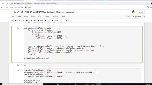 K-means Clustering Algorithm explained with an example and implementation in Python смотреть онлайн