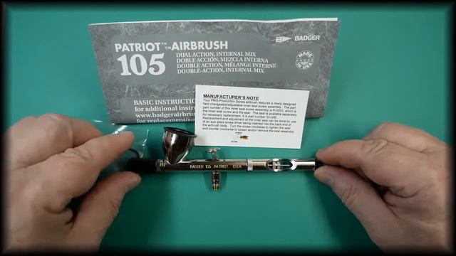 Badger Airbrush Patriot 105 смотреть онлайн